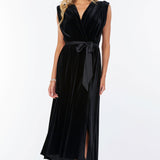 Luxe Velvet Aeries Wrap Dress