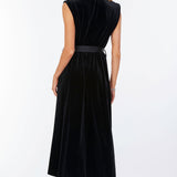 Luxe Velvet Aeries Wrap Dress