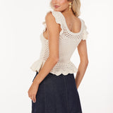 Bella Peplum Sweater