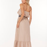 Como Strapless Dress