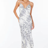 Cowl Neck Slip Dress