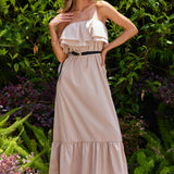 Como Strapless Dress
