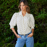 Cate Ruched Sleeve Top