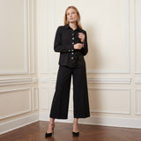 Proper Ruffle Front Blouse