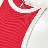 Candace Ribbed Sweater Tank