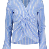 Spencer Twist Front Blouse