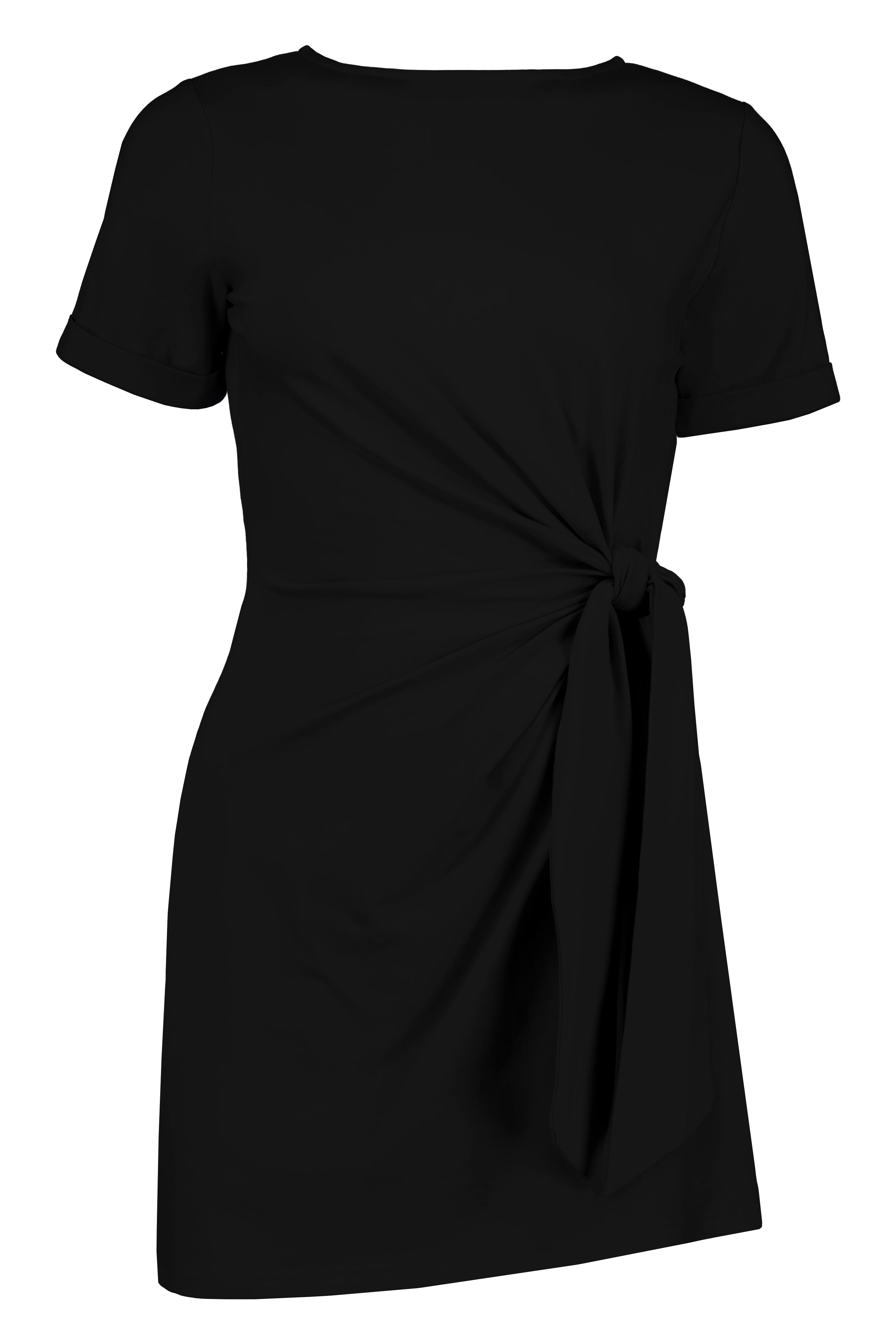 Bishop + Young | Side Tie Beach Dress Black / L Bishop + Young | Side Tie Beach Dress Black / L