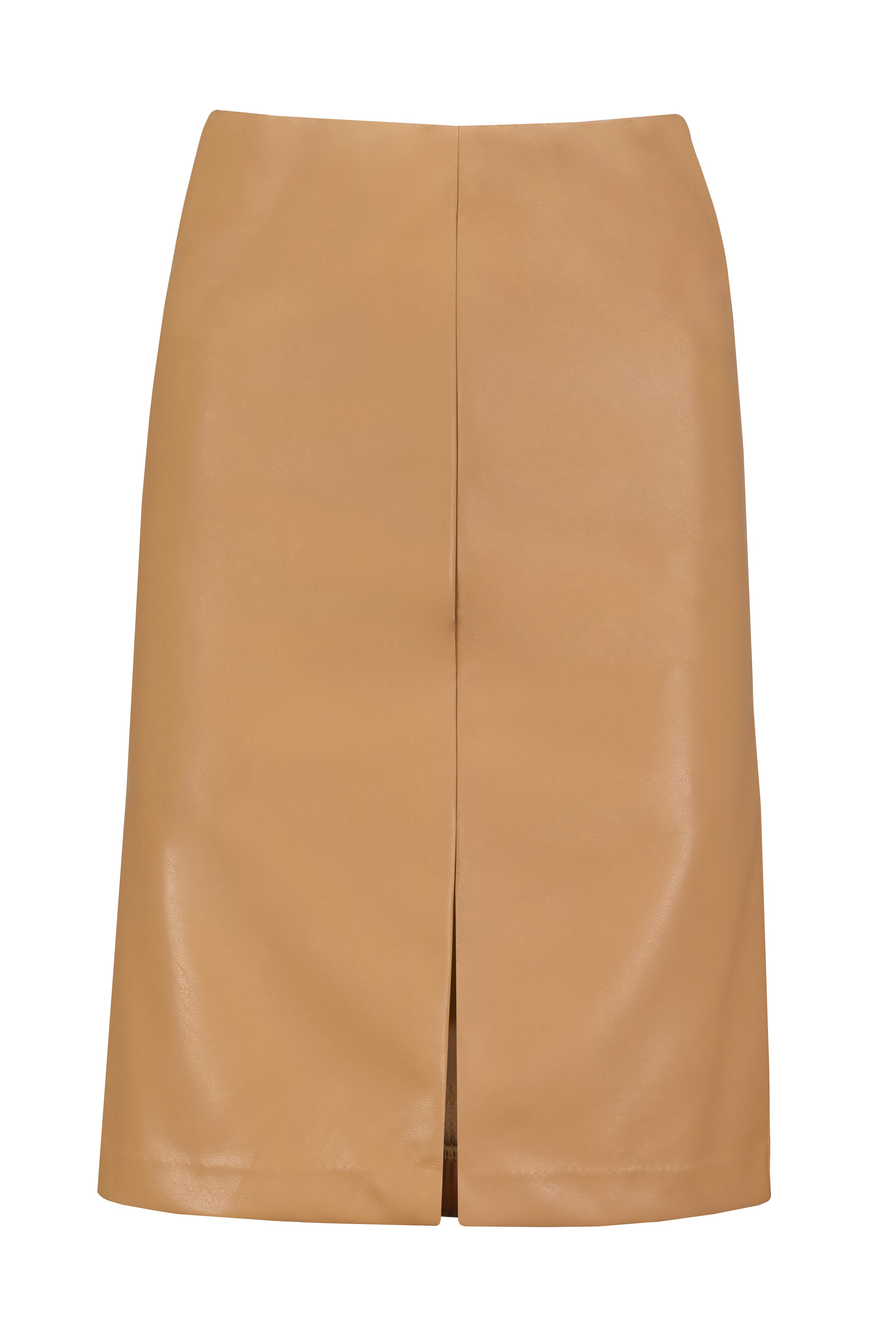 Bishop + Young | Briana Faux Leather Skirt Caramel / S Bishop + Young | Briana Faux Leather Skirt Caramel / S