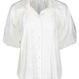 Anise Bubble Sleeve Top