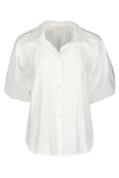 Anise Bubble Sleeve Top – Bishop + Young
