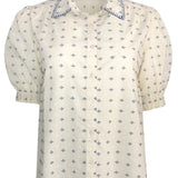 Lisbon Whipstitch Blouse