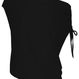 Solerno One Shoulder Top