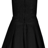 Positano Linen Strapless Mini