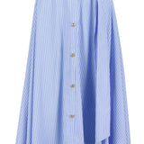 Summer Poplin Midi Skirt