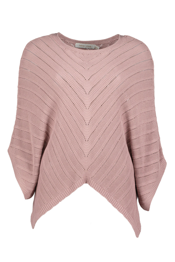 blush pink sweater - bishop&holland