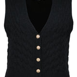 Estella Cable Knit Vest