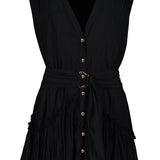 Bridget Belted Mini Dress