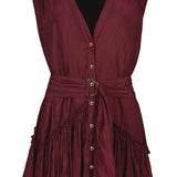 Bridget Belted Mini Dress