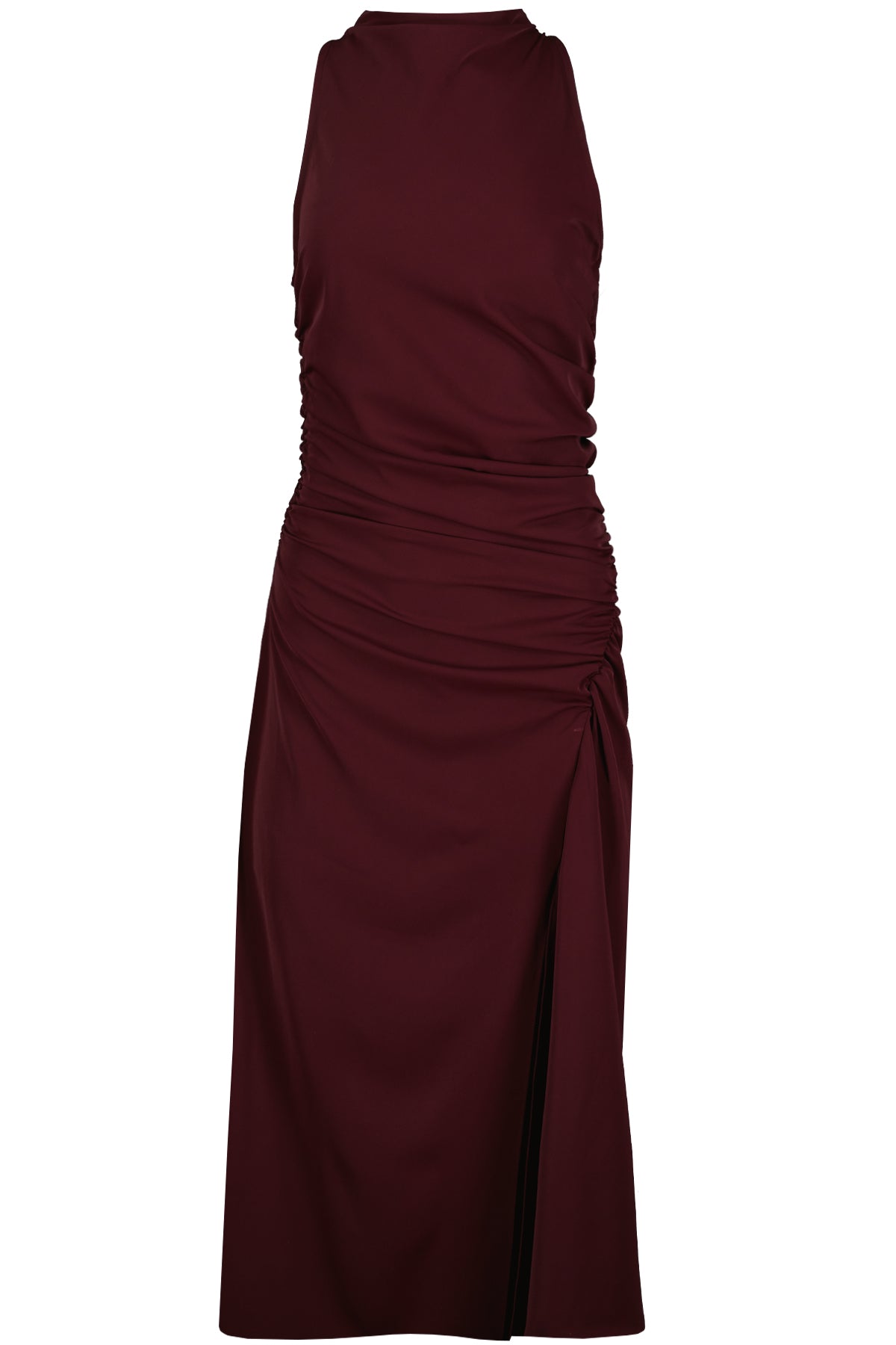 Bishop + Young | Elle Halter Dress CRIMSON / XS Bishop + Young | Elle Halter Dress CRIMSON / XS