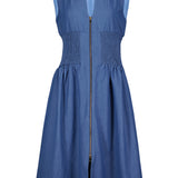 Skye Zip Front Dress