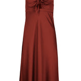 Micro Plisse Bias Cut Dress