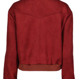 Chelsea Faux Suede Bomber