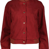 Chelsea Faux Suede Bomber