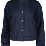 Chelsea Faux Suede Bomber