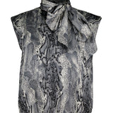 Belle Tie Front Top