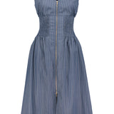 Skye Zip Front Dress
