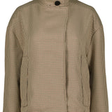 Germaine Houndstooth Coat