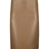 Colette Side Ruched Midi Skirt