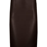 Colette Side Ruched Midi Skirt