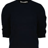 Stella Ruched Sleeve Sweater