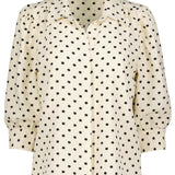 Cate Ruched Sleeve Top