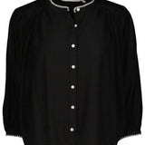 Juliette Whipstitch Blouse