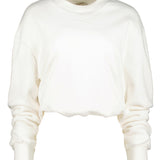 Cozy Bubble Hem Sweatshirt