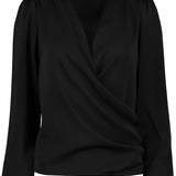 Fluid Satin Blouse