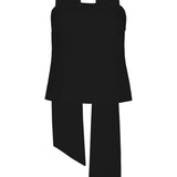 Hailey Satin Scarf Top