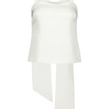 Hailey Satin Scarf Top