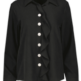 Proper Ruffle Front Blouse